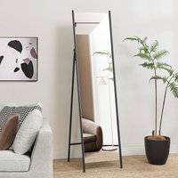 Standspiegel Martano 160 x 42,5 cm [en.casa] Schwarz von [EN.CASA]