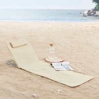 Strandmatte Cellorigo 2er Set Beige [en.casa] von [EN.CASA]