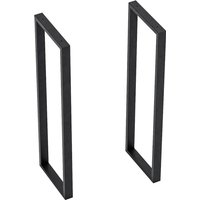 Tischgestell Kauniainen 2er Set Stahl 87x27 cm [en.casa] von [EN.CASA]