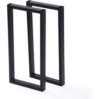[en.casa] - Tischgestell Møldrup 56x27cm Schwarz von [EN.CASA]