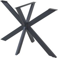 Tischgestell Oberau Stahl 85x85x71cm [en.casa] von [EN.CASA]