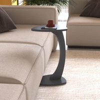 [en.casa] - Beistelltisch Klinerg 40x37x56 cm Grau von [EN.CASA]