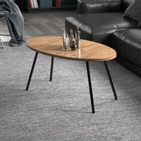 [en.casa] - Couchtisch Skærbæk 43 x 90 x 50 cm Holzfarben von [EN.CASA]