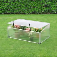 [en.casa] - Frühbeet Horta 100x60x40 cm en.casa - Transparent von [EN.CASA]