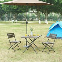 [en.casa] - Klapptisch Lillestrøm 78x78x74 cm von [EN.CASA]