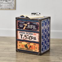 [en.casa] - Kommode United States 50x40x40 cm mit 3 Schubladen en.casa von [EN.CASA]