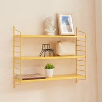 [en.casa] - Modulares Wandregal Strängnäs Gelb von [EN.CASA]