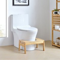 [en.casa] - Toilettenhocker Kalajoki Toilettenhilfe Bambus von [EN.CASA]