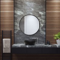 [en.casa] - Wandspiegel Modugno 40cm Schwarz von [EN.CASA]