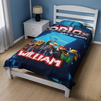 Roblox Decke Personalisiert - Weiche Samtdecke Mit Name, Drei Größen, Gemütlich & Bunt, Ideales Geschenk Für Kinder Und Gaming Fans von ENADigitalDesign