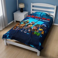 Roblox Samtdecke Decke Day Night - Weich, Anpassbar, in Zwei Größen Perfekt Für Spiel Fans Velveteen Plush Blanket von ENADigitalDesign
