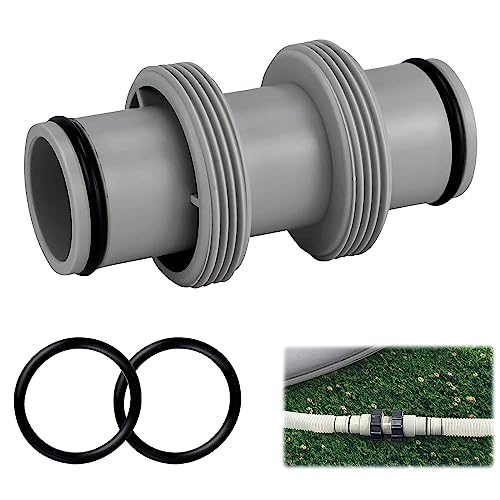 ENAIAH Pool Schlauchverbinder 38mm, Poolschlauch 38mm Verbinder Poolschlauch Adapter Pool Anschlussset Poolschlauch Verbinder für Intex Bestway Coleman für Pool Schlauchverbinder Verlängerung von ENAIAH