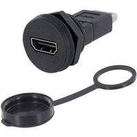 1310-1033-01 HDMI-Adapter Adapter, Einbau Polzahl: 19 Schwarz 1 St. - Encitech 1310-1033-01 HDMI-Adapter Adapter, Einbau Polzahl: 19 Schwarz 1 St. - Encitech von ENCITECH