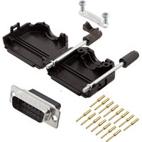 DPPK15-BK-DBCP-K 6355-0078-02 d-sub Stiftleisten-Set 180 ° Polzahl: 15 Crimpen 1 St. - Encitech DPPK15-BK-DBCP-K 6355-0078-02 d-sub Stiftleisten-Set 180 ° Polzahl: 15 Crimpen 1 St. - Encitech von ENCITECH