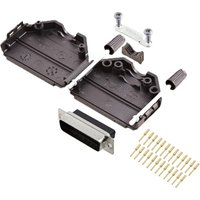 DPPK25-BK-DBCP-K 6355-0078-03 d-sub Stiftleisten-Set 180 ° Polzahl: 25 Crimpen 1 St. - Encitech von ENCITECH