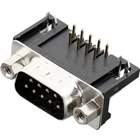 Encitech - DRB-09M-TBG-110 2103-2100-01 d-sub Stiftleiste 90 ° Polzahl: 9 Lötpins 1 St. Tray von ENCITECH