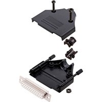 Encitech - DTPK-P-25-DMS-W-K 6355-8033-13 d-sub Buchsenleisten-Set 180 ° Polzahl: 25 Lötkelch 1 St. von ENCITECH