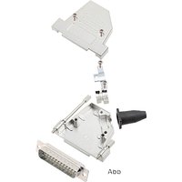 Encitech - DTSL37-LJSRG-S-DBP-W-K 6355-8042-04 d-sub Stiftleisten-Set 45 ° Polzahl: 37 Lötkelch 1 St. von ENCITECH