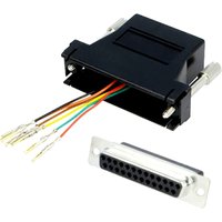 Encitech - DA09-SMJ6-K-RC d-sub Adapter D-SUB-Buchse 9pol. - RJ12-Buchse 6p6c 1 St. Encitech - DA09-SMJ6-K-RC d-sub Adapter D-SUB-Buchse 9pol. - RJ12-Buchse 6p6c 1 St. von ENCITECH