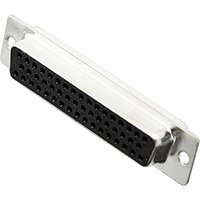 Encitech - DB50-SS 2101-0180-15 d-sub Buchsenleiste 180 ° Polzahl: 50 Lötkelch 1 St. Tray von ENCITECH