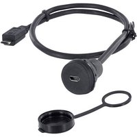 Encitech Micro USB 2.0 Typ B Chassisbuchse, Einbau 1310-1023-02 M22 1310-1023-02 Inhalt: 1St. von ENCITECH