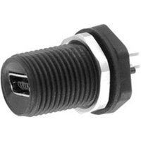 Encitech Mini USB 2.0 Typ B Chassisbuchse, Einbau M12 1310-0008-01 Inhalt: 1St. von ENCITECH
