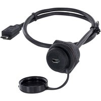Encitech USB 2.0 Buchse Micro-B Chassisbuchse, Einbau 1310-1027-02 M30 1310-1027-02 Inhalt: 1St. von ENCITECH
