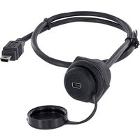 Encitech USB 2.0 Stecker Mini-B Chassisbuchse, Einbau 1310-1026-01 M30 1310-1026-01 Inhalt: 1St. von ENCITECH