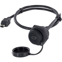 Encitech USB 2.0 Stecker Mini-B Chassisbuchse, Einbau 1310-1026-03 M30 1310-1026-03 Inhalt: 1St. von ENCITECH