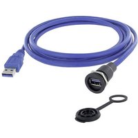 Encitech USB 3.0 Typ A Chassisbuchse, Einbau M16 1310-1015-03 Inhalt: 1St. Encitech USB 3.0 Typ A Chassisbuchse, Einbau M16 1310-1015-03 Inhalt: 1St. von ENCITECH