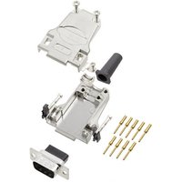 encitech DTZF09-DBCP-K 6355-0048-01 D-SUB Stiftleisten-Set 180 ° Polzahl: 9 Crimpen 1 St. von ENCITECH