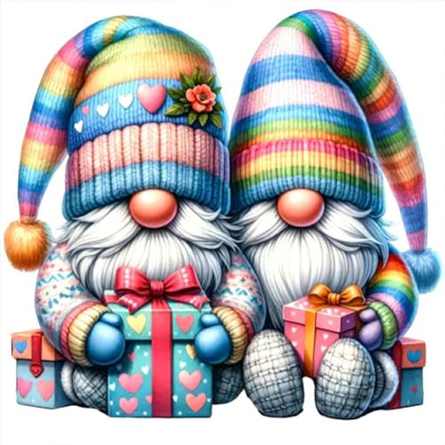 ENCOMAG Gnome Diamond Painting Kits for Adults Beginners Round Full Drill 5D DIY Gnome Diamond Art Kits Gnome Diamond Painting Kits Gnome Picture Art for Home Wall Decor 30x30cm ENCOMAG Gnome Diamond Painting Kits for Adults Beginners Round Full Drill 5D DIY Gnome Diamond Art Kits Gnome Diamond Painting Kits Gnome Picture Art for Home Wall Decor 30x30cm von ENCOMAG