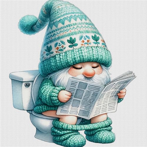 ENCOMAG Wichtel Kreuzstich Stickpackungen Erwachsene, Stickvorlagen Vorgedruckt Kreuzstich Stickpackung Zum Sticken Starter Set FüR Erwachsene Kinder Anfänger,25x25cm ENCOMAG Wichtel Kreuzstich Stickpackungen Erwachsene, Stickvorlagen Vorgedruckt Kreuzstich Stickpackung Zum Sticken Starter Set FüR Erwachsene Kinder Anfänger,25x25cm von ENCOMAG