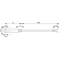 Temperatursensor K10-TC-J-40x8x8-2M Fühler-Typ j Messbereich Temperatur-50 bis 400 °c Kabellä - Enda Temperatursensor K10-TC-J-40x8x8-2M Fühler-Typ j Messbereich Temperatur-50 bis 400 °c Kabellä - Enda von ENDA