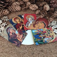 Heilige Bild Magnete - Mutter Maria Magnet Symbol Kühlschrankmagnete Religiöse Geschenke Weihnachtsgeschenk 0217 von ENDLAJEWELRY
