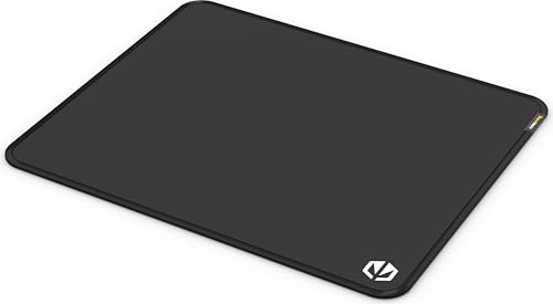 ENDORFY Cordura Speed M – Premium Cordura® Mauspad mit robuster Oberfläche, umsäumten Kanten, schnellem Gleitverhalten, wasserabweisend, rutschfeste Gummibasis, Schwarz (360 × 300 × 3 mm) von ENDORFY