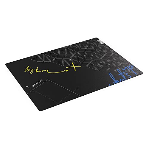 ENDORFY Floor Pad FP120R, rechteckige Matte unter einem Bürostuhl, 120x90cm, wasserdicht, rutschfeste und wasserdichte PVC-Oberfläche | EY8G001 von ENDORFY