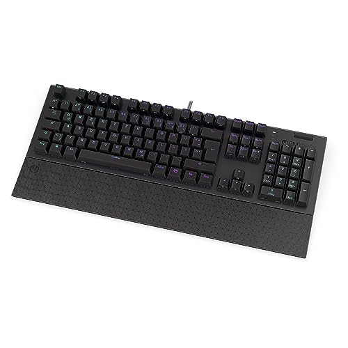 ENDORFY Omnis DE Kailh Red, mechanische Switches Kailh Red, verstellbare magnetfüße, Mechanische Fullsize-Tastatur, Deutsches Layout QWERZ | EY5D027 von ENDORFY