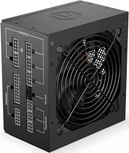 ENDORFY Supremo FM6 Gold 1000W, ATX 3.1 PC Netzteil, 80 Plus® Gold-Zertifizierung, Leiser Betrieb, Fluctus Lüfter mit FDB-Lager, 100% japanische Kondensatoren, Vollmodulares Kabelmanagement von ENDORFY