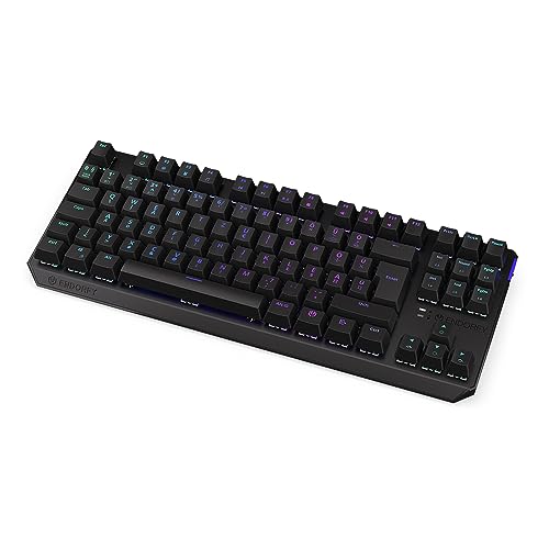 ENDORFY Thock TKL Wireless HU Red, Kailh Box Red linear switches, Wireless Keyboard 2.4 GHz and Bluetooth, TKL 80% Mechanical Keyboard, Hungarian Layout | EY5E006 ENDORFY Thock TKL Wireless HU Red, Kailh Box Red linear switches, Wireless Keyboard 2.4 GHz and Bluetooth, TKL 80% Mechanical Keyboard, Hungarian Layout | EY5E006 von ENDORFY