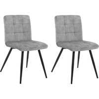 Design Stuhl 2er Pack in grau - Endorphin Design Stuhl 2er Pack in grau - Endorphin von ENDORPHIN