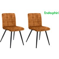 Design Stuhl 2er Pack in orange - Endorphin von ENDORPHIN