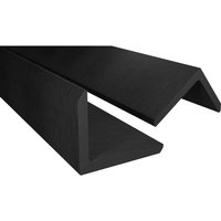 Wpc Abschlussleisten 10er Set Anthrazit 110cm Winkelprofil 5,5 x 4,5cm - Gesamtlänge 11m - Endorphin von ENDORPHIN