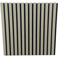 3 Stück Akustikpaneele quadratisch 58x58x2,1cm Holzfurnier Eiche gewaschen - Endorphin von ENDORPHIN