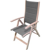 Klappsessel, Gartensessel aus Akazienholz im Teakholzlook, Sitzfläche Textilene - Endorphin von ENDORPHIN