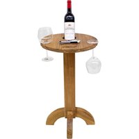 Teak-Weintisch für 2 Gläser und eine Flasche - Endorphin Teak-Weintisch für 2 Gläser und eine Flasche - Endorphin von ENDORPHIN