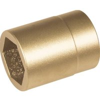 ENDRES TOOLS Steckschlüsseleinsatz 1/2 Zoll 6-kant SW 24mm L.43mm funkenfrei von ENDRES TOOLS