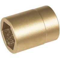 Steckschlüsseleinsatz 1/2 ″ 6-kant Schlüsselweite 27 mm Länge 46 mm funkenfrei von ENDRES TOOLS