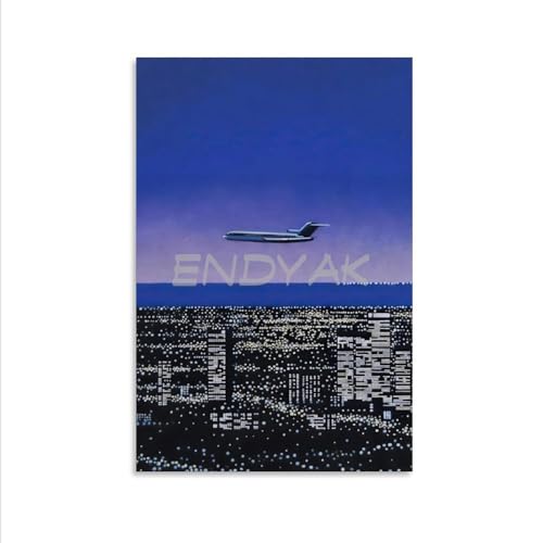 ENDYAK Hiroshi Nagai, modernes urbanes Kunstposter, Wandposter, Kunstdruck, Poster, Büro, Schlafzimmer, ästhetisches Poster, ungerahmt, 30 x 45 cm von ENDYAK