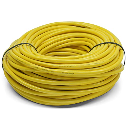 ENECEN 0001110 PVC-Baustellenleitung 230V/16A K35 AT-N07V3V3-F 3x1,5 mm² kältebeständig gelb 10m von ENECEN